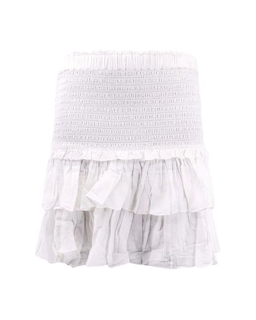 Isabel Marant White Short Skirts