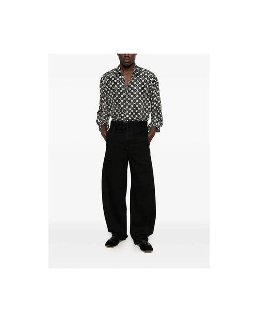 Dries Van Noten Black Shirts for men