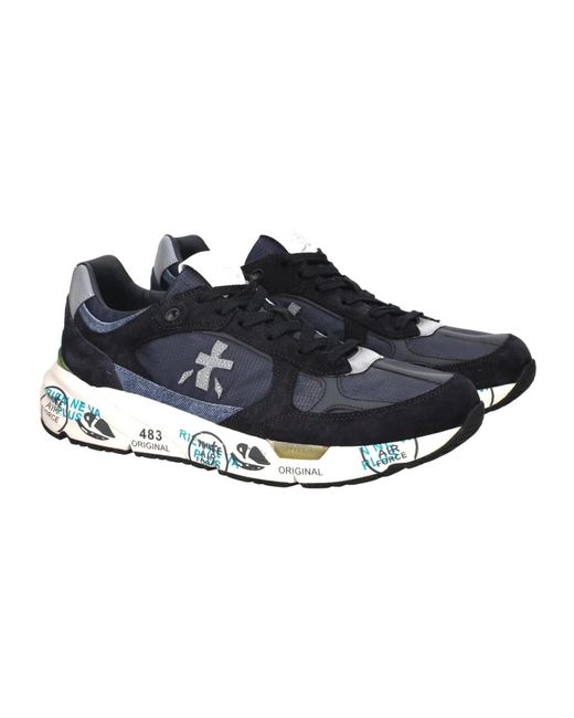 Premiata Blue Sneakers