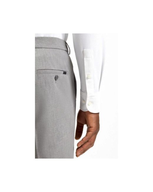 Boss White Formal Shirts for men