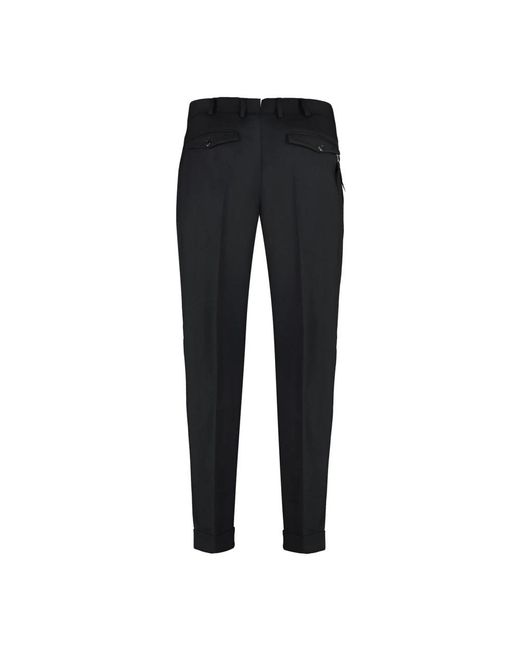 PT01 Black Suit Trousers for men