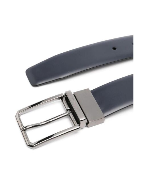 Santoni Regular Riem in het Black voor heren