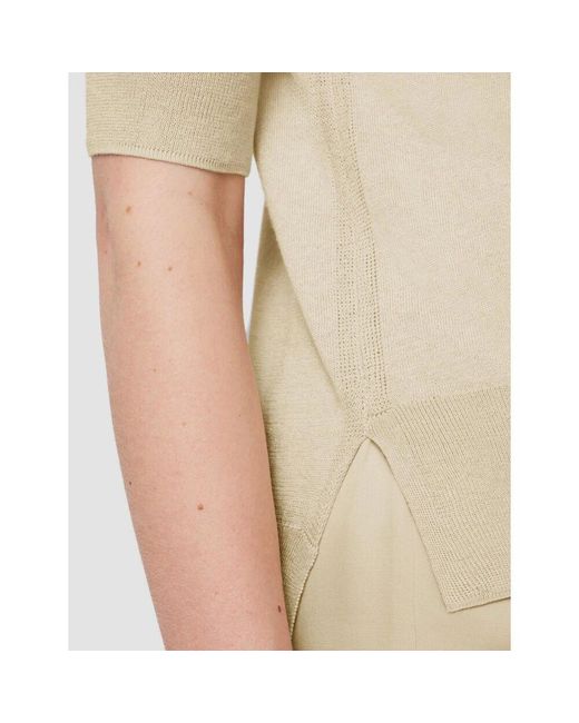 Joseph Natural Seiden baumwolle strickjacke leicht halbtransparent