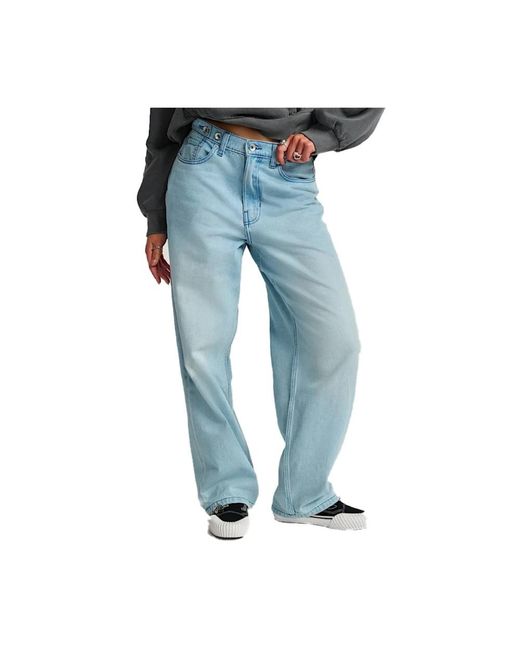Vans Wide Jeans in het Blue