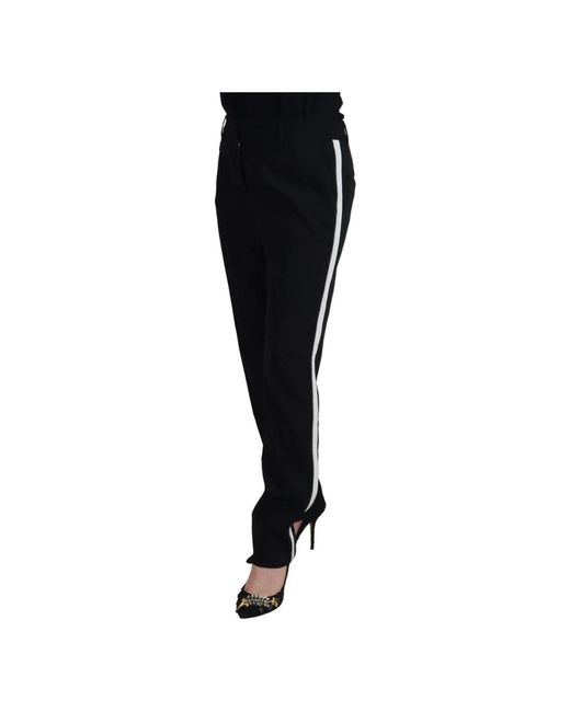 Dolce & Gabbana Black Slim-Fit Trousers