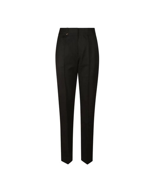 Jacquemus Black Slim-Fit Trousers