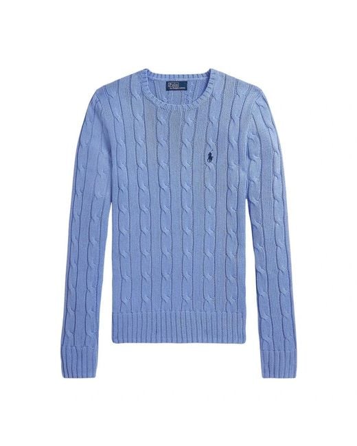 Polo Ralph Lauren Blue Round-Neck Knitwear
