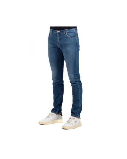 Brooksfield Blue Slim-Fit Jeans for men
