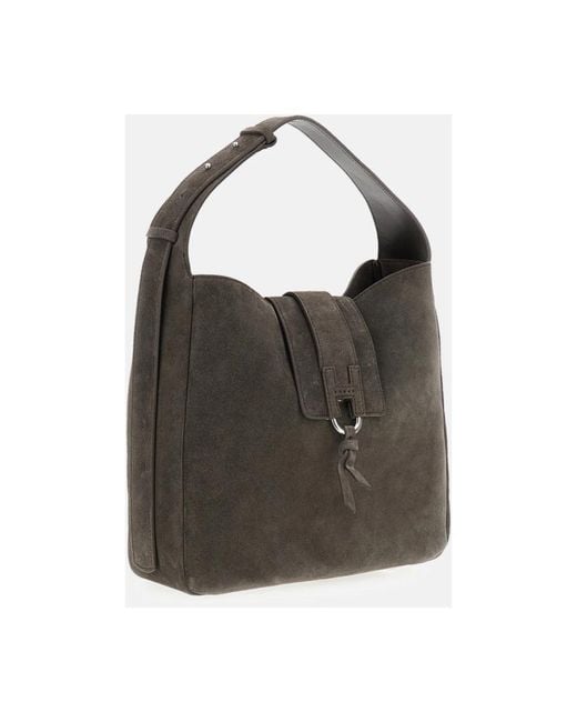 Hogan Black Shoulder Bags