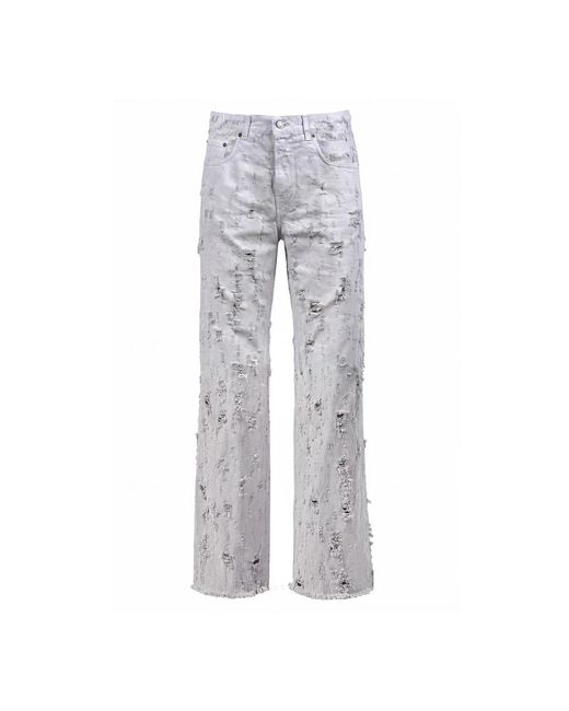 Haikure Gray Straight Fit Jeans