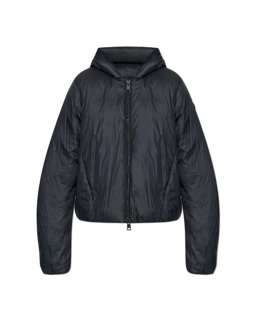 Canada Goose Jassen ,Zwart ,Satijn Donsjack Elba in het Blue