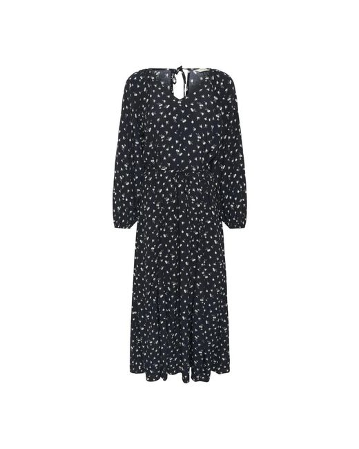 Part Two Black Midi Dresses