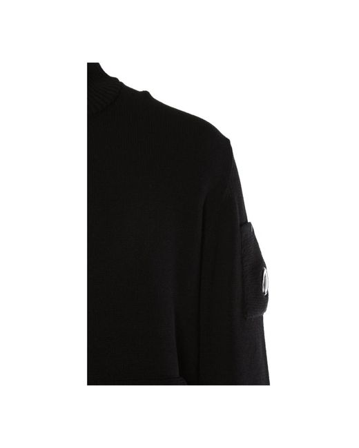 C P Company Truien & Vesten ,Blauw ,Katoen Blauwe Katoenen Vest Voor Mannen in het Black voor heren