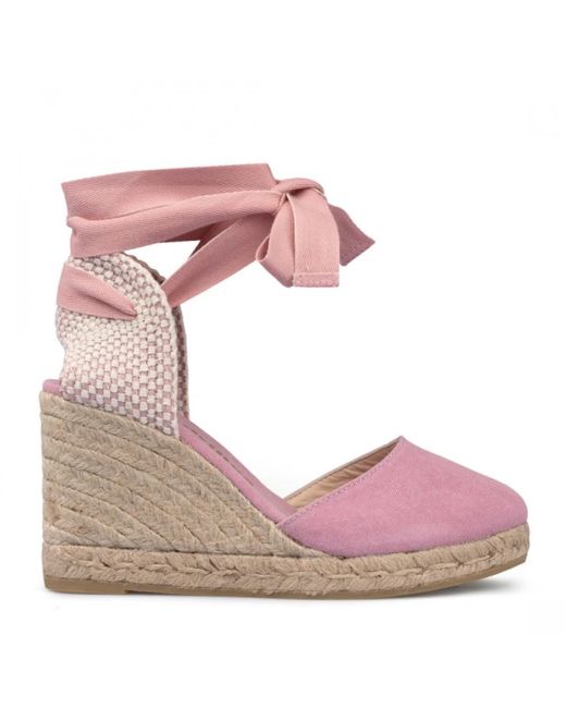 Wedges di Espadrilles in Pink