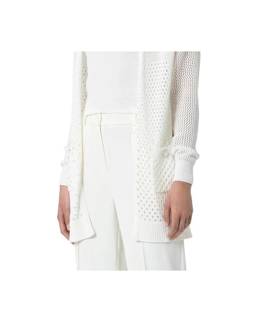 Fracomina White Cardigans