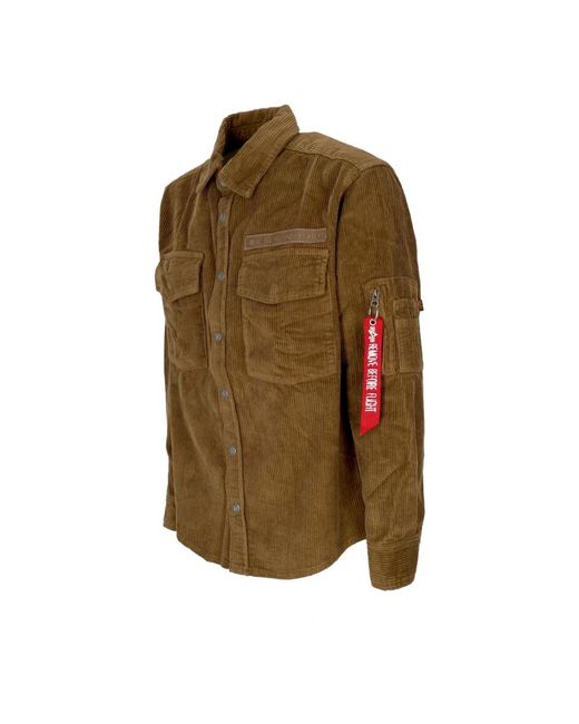 Light Jackets Alpha Industries de hombre de color Green