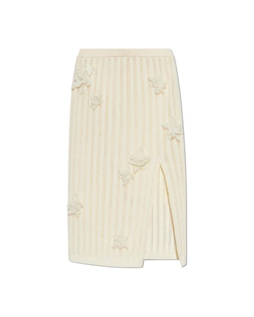 Midi Skirts di Casablanca in Natural