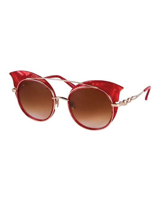 EQUE.M Red Sunglasses