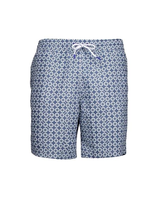 Pantaloncini da bagno blu scuro eleganti uomo di Jacob Cohen in Blue da Uomo