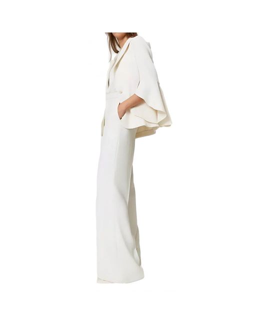 Wide Trousers Twinset de color White