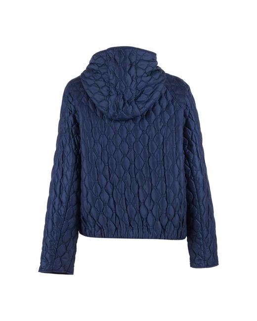 DUNO Fanny Down Jacket in het Blue