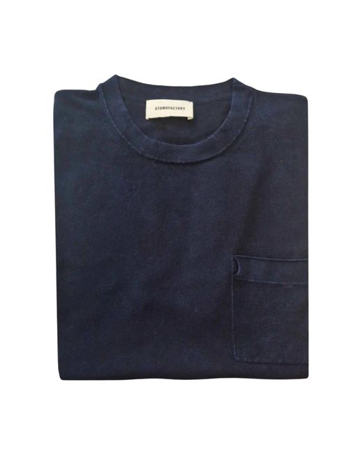 ATOMOFACTORY Blue Sweatshirts for men
