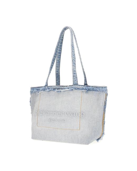 Alexander Wang Blue Shopping Bags