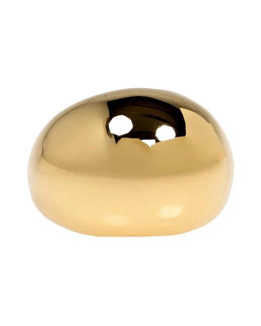 LIE STUDIO The Leah Ring in het Metallic