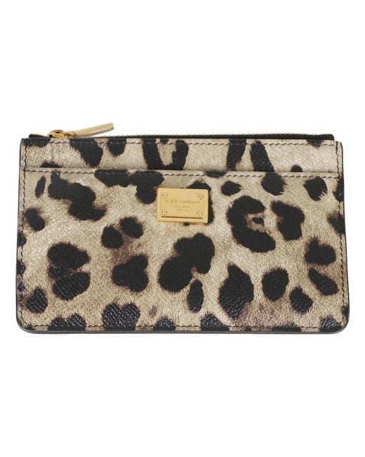 Dolce & Gabbana Metallic Wallets & Cardholders