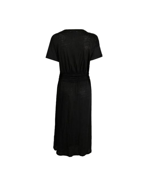 DKNY Black Midi Dresses