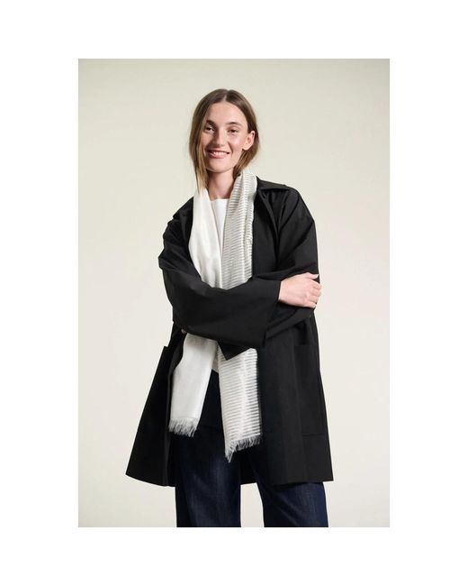 Bitte Kai Rand White Silk Scarves