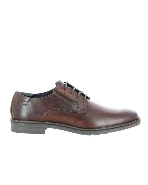 Bugatti Herrenschuhe Cognac Stilvolles Modell in Brown für Herren