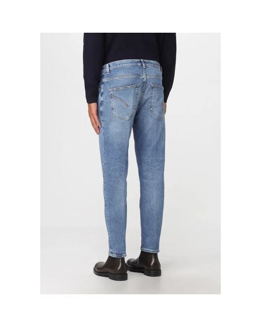 Dondup Blue Slim Fit Jeans for men
