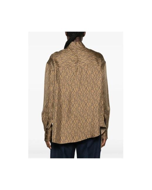 Ferragamo Brown Tunics