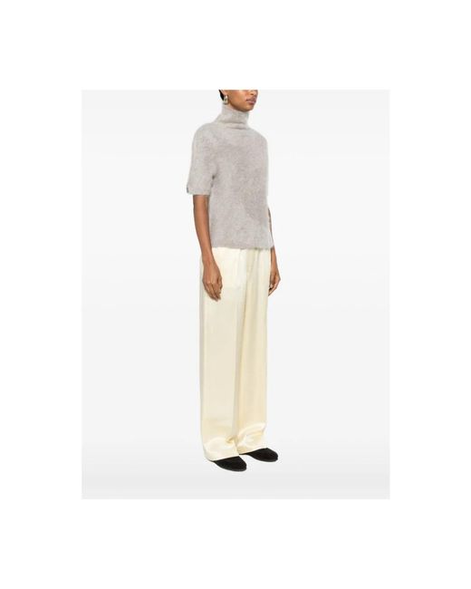 Soft Goat Gray Turtlenecks