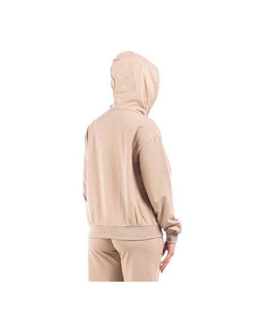 Gaelle Paris Natural Sand zip hoodie set baumwolle