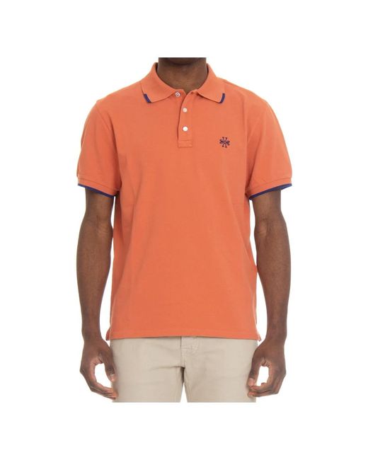 Jacob Cohen Orange Polo Shirts for men