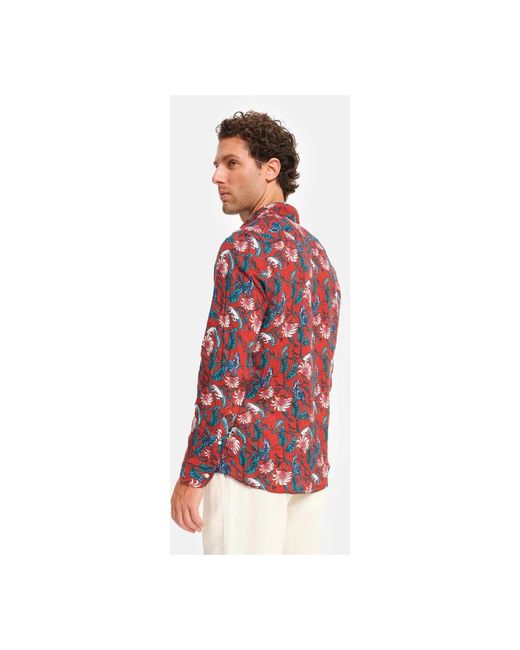 Casual Shirts Peninsula pour homme en coloris Red