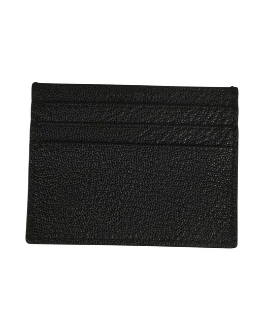 Wallets & Cardholders di Giorgio Armani in Black da Uomo