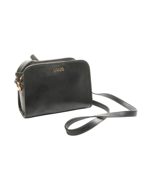 Liu Jo Black Schultertasche Mit Reißverschluss