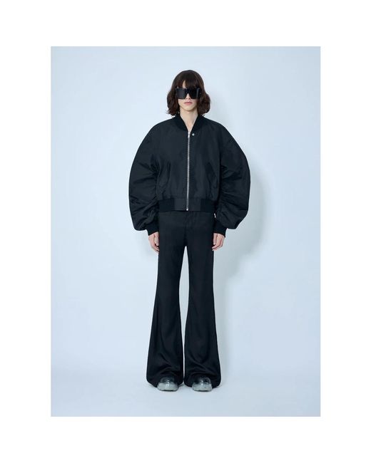 Rick Owens Blue Bomber Jackets for men