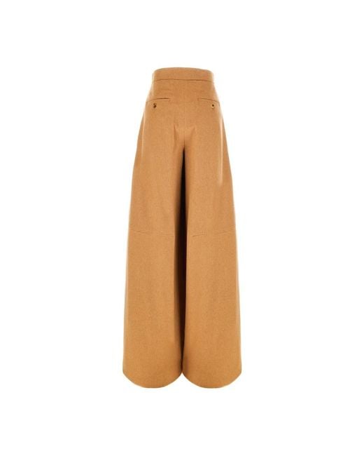 Max Mara Natural Stylische Hosen Für Frauen
