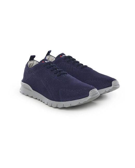 Kiton Blue Sneakers for men