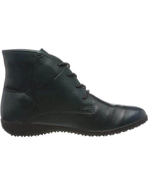 Josef Seibel Black Lace-Up Boots