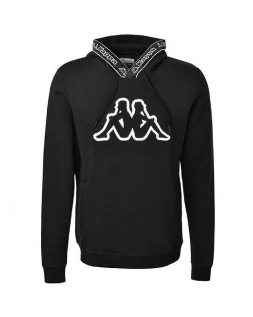 Kappa Hoodies in Black for Men Lyst
