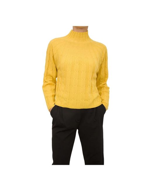 Marella Yellow Turtlenecks
