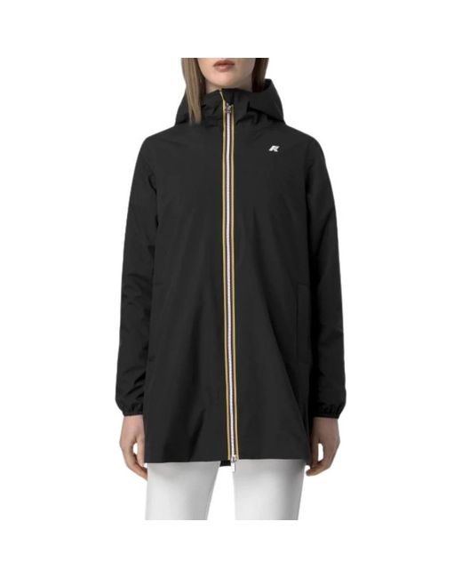K-Way Blouson Donna K in het Black