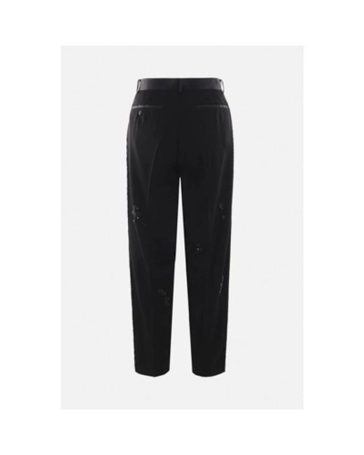 Undercover Black Straight Trousers