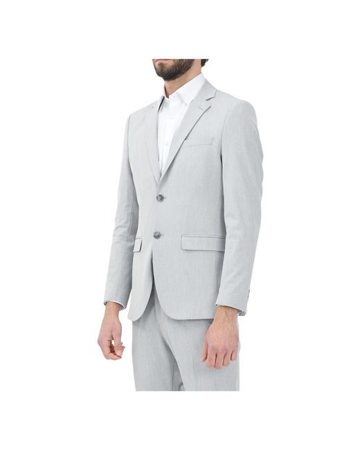 SELECTED Giacca Slim Sfiancata in het Gray voor heren