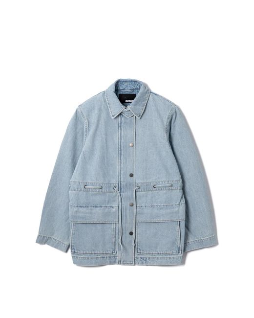 ROTATE BIRGER CHRISTENSEN Blue Denim Jackets